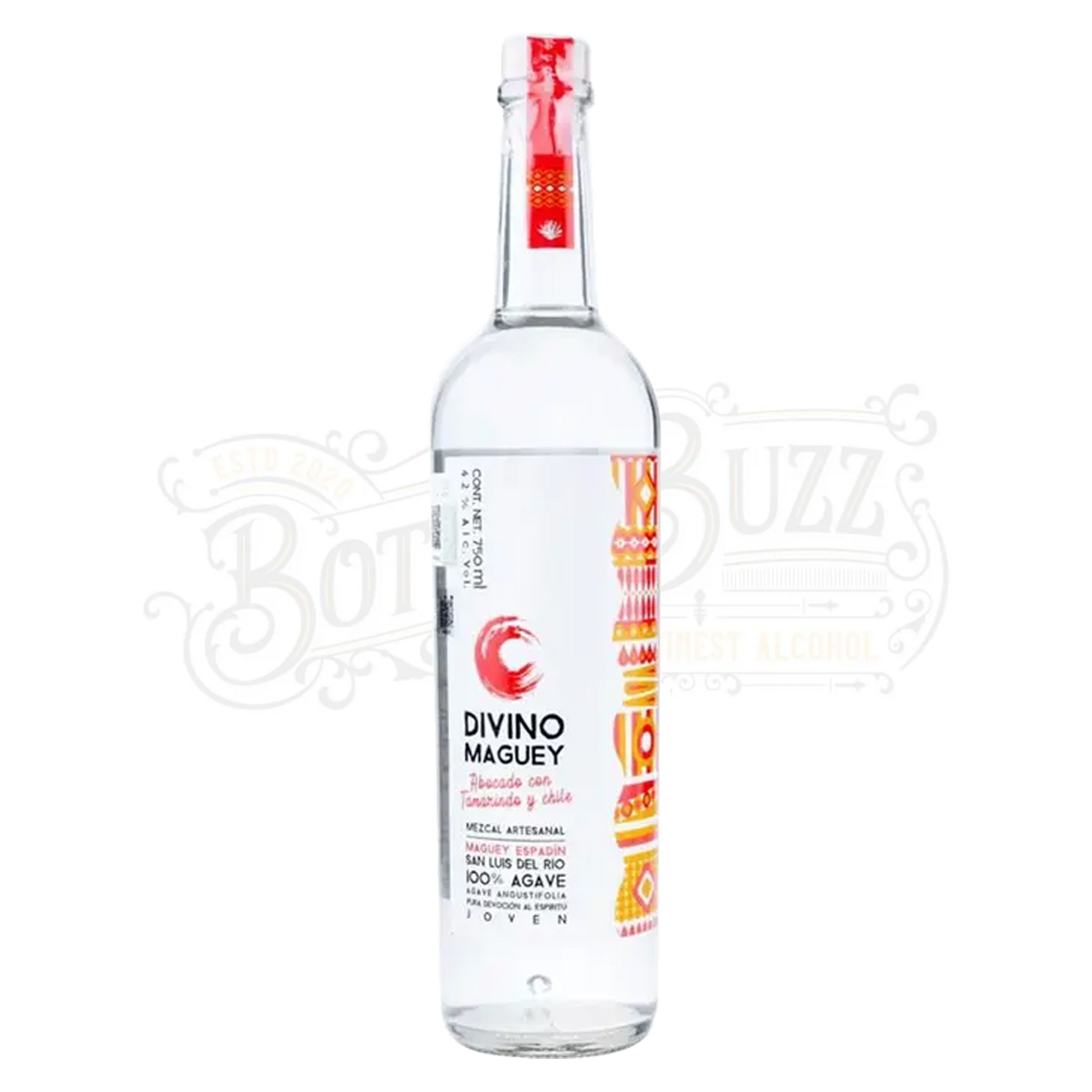 Divino Maguey Mezcal Destilado Con Tamarindo Maguey Espadin