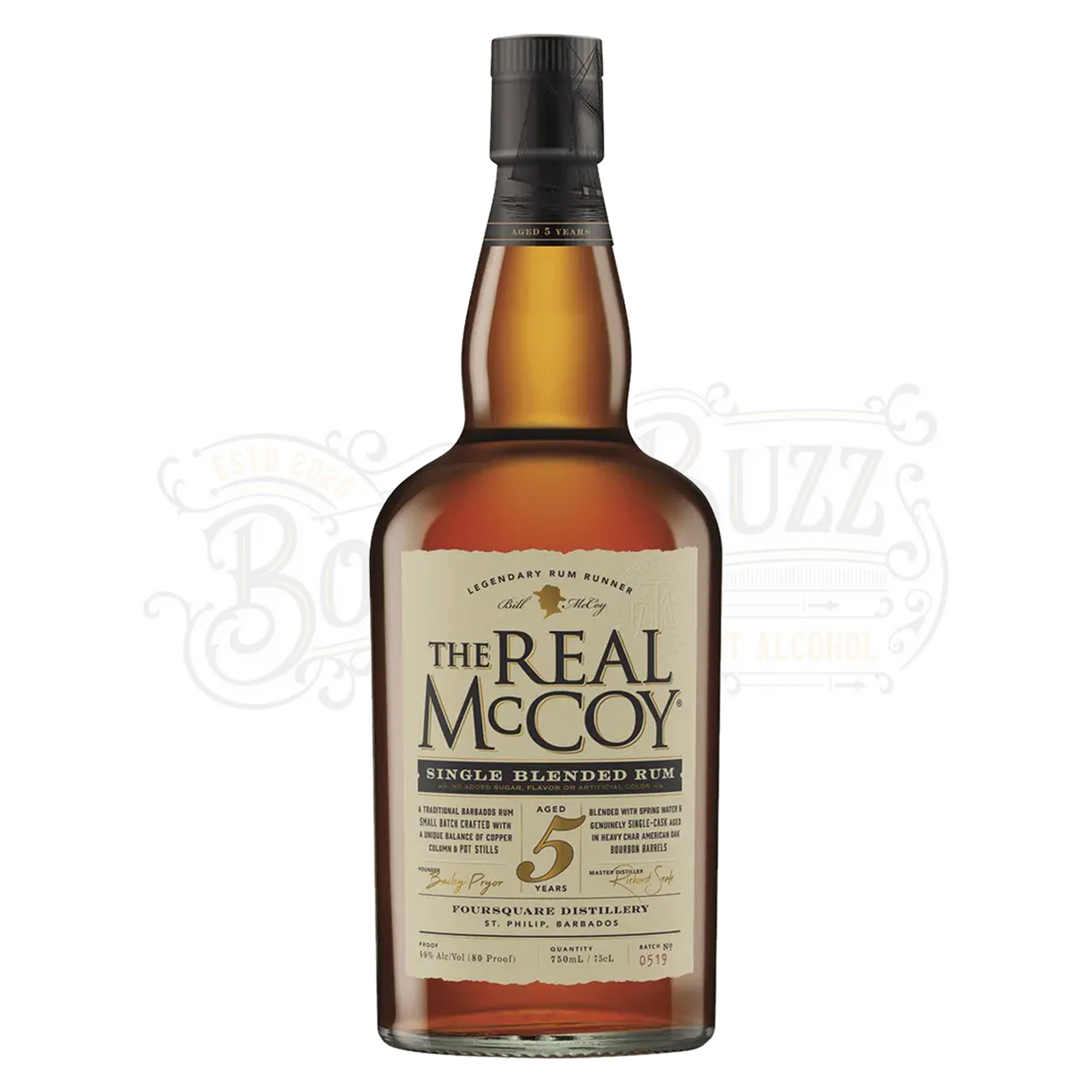 The Real Mccoy Rum 5YR 700 ml