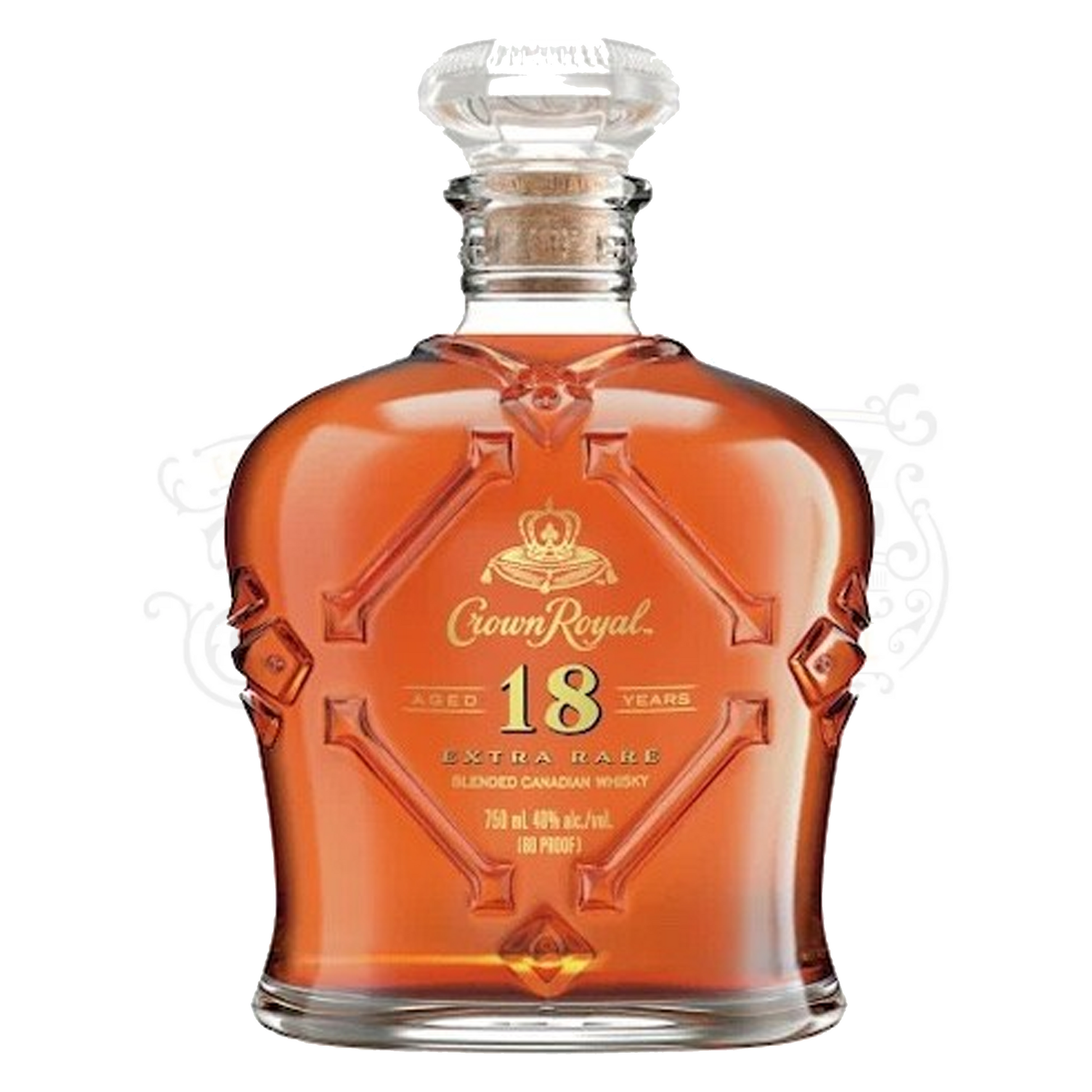 Crown Royal Canadian Whisky Extra Rare 18 Yr