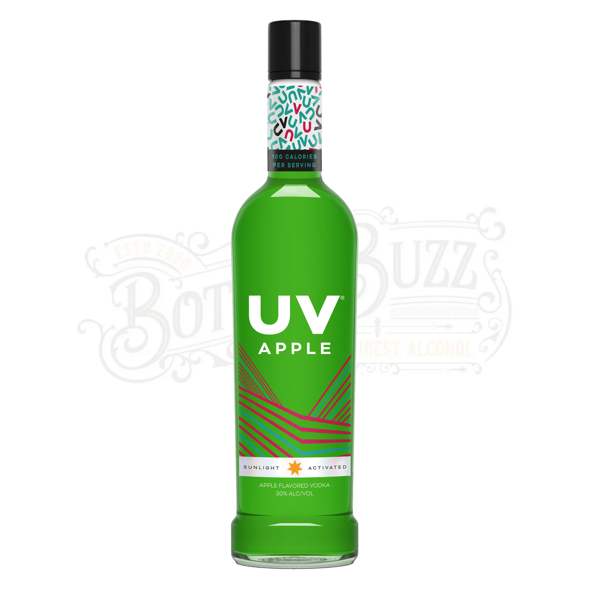Uv Green Apple Flavored Vodka 1.75 L