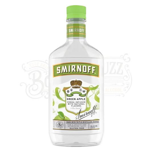Smirnoff Vodka Green Apple Flavored 375 ml