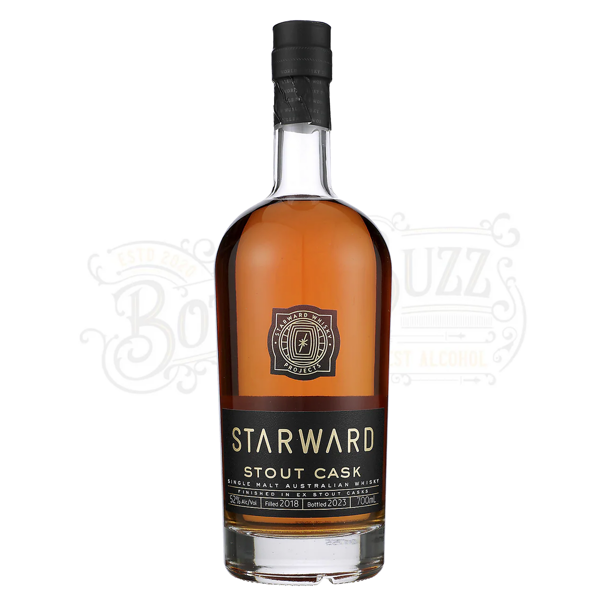 Starward Single Malt Whisky Finished In Ex Stout Casks 5 Yr 700 ml