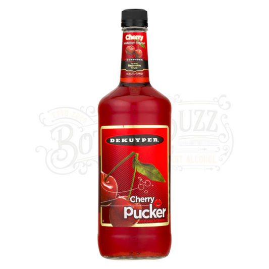 Dekuyper Sweet & Sour Cherry Schnapps Pucker 1 L