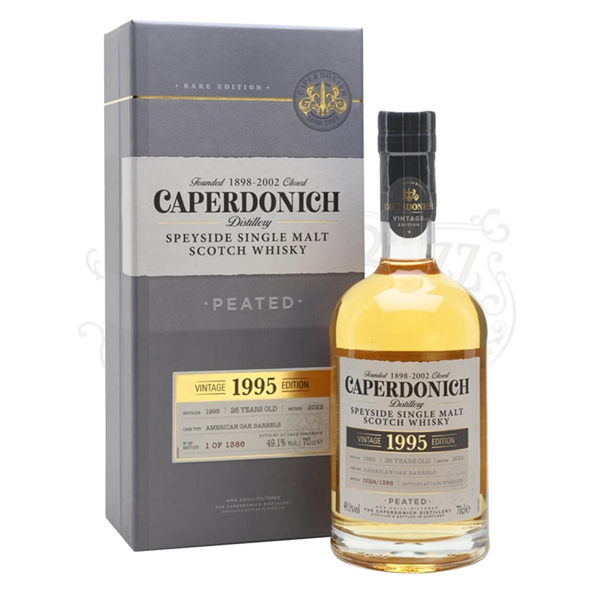 Caperdonich Single Malt Scotch Peated Secret Speyside 26 Yr 700 ml
