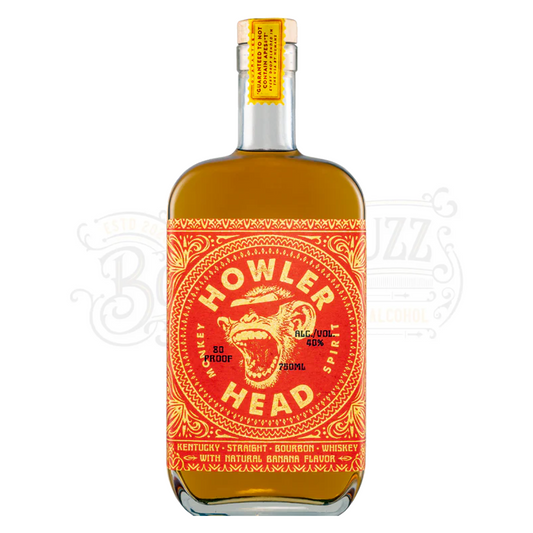 Howler Head Banana Flavored Whiskey Monkey Spirit 1 L