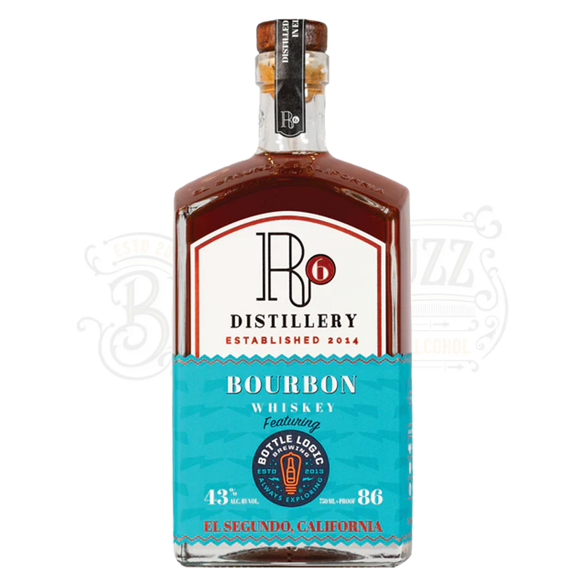 R6 Distillery Bourbon Bottle Logic Brewing