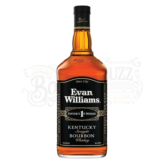 Evan Williams Straight Bourbon Black Label 1 L