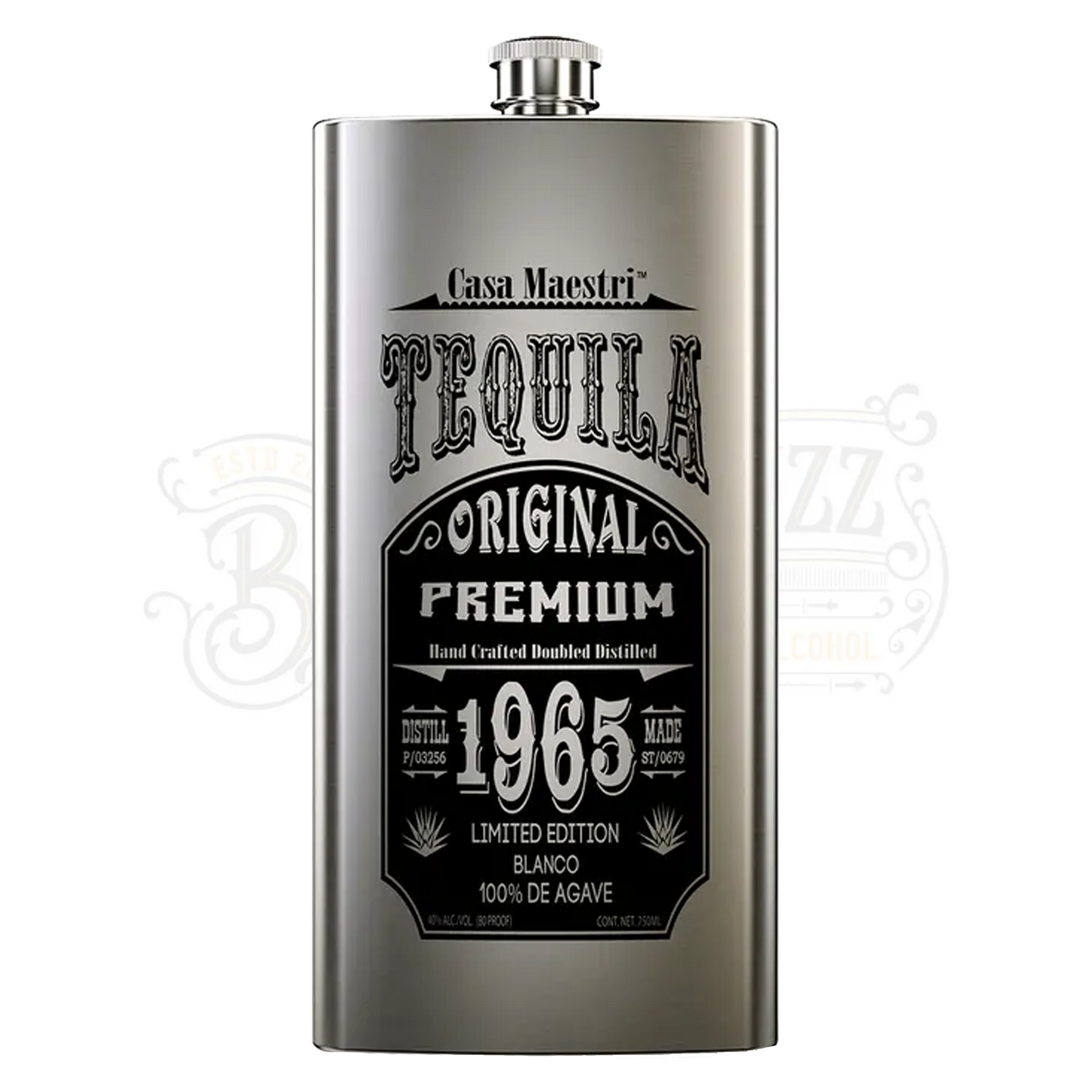 Casa Maestri Tequila Blanco Flask 200 ml