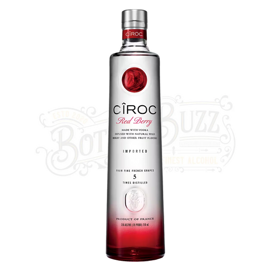 Ciroc Red Berry Flavored Vodka 1 L