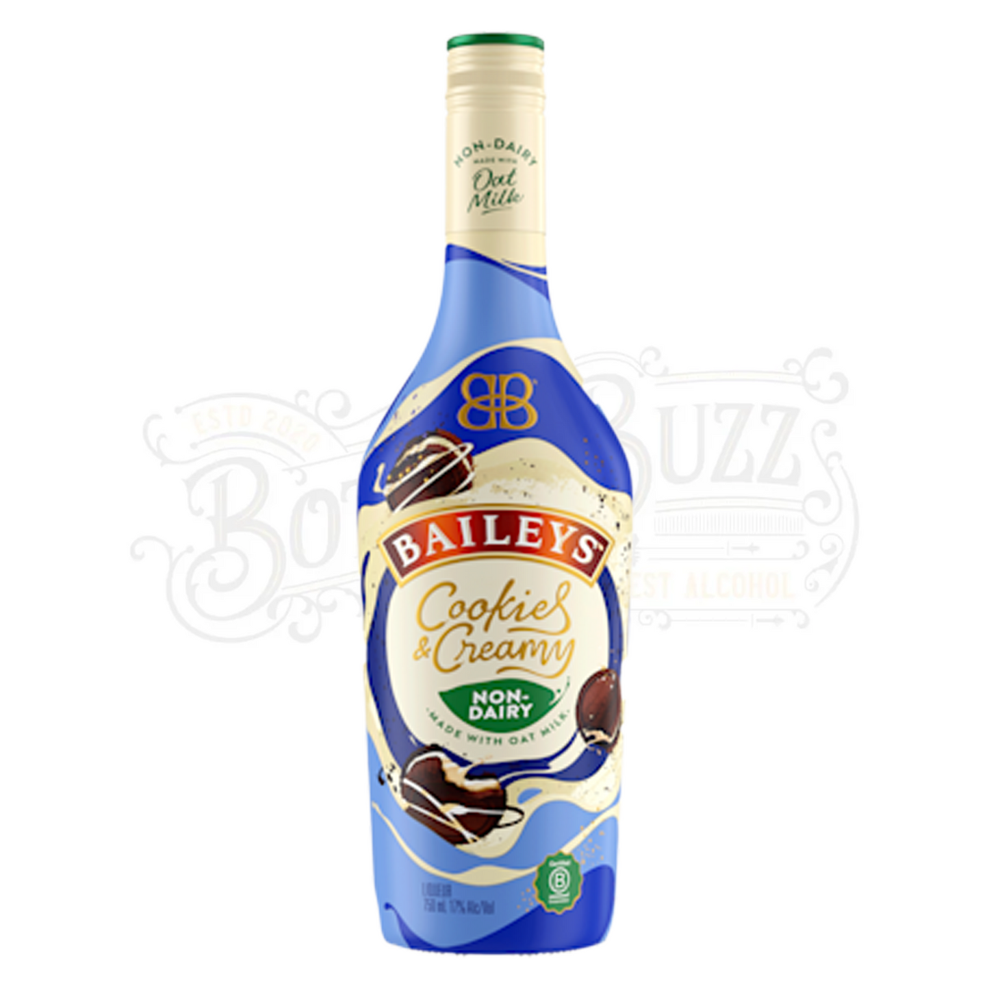 Baileys Cream Liqueur Cookie & Cream Non-Dairy Made With Oat Milk