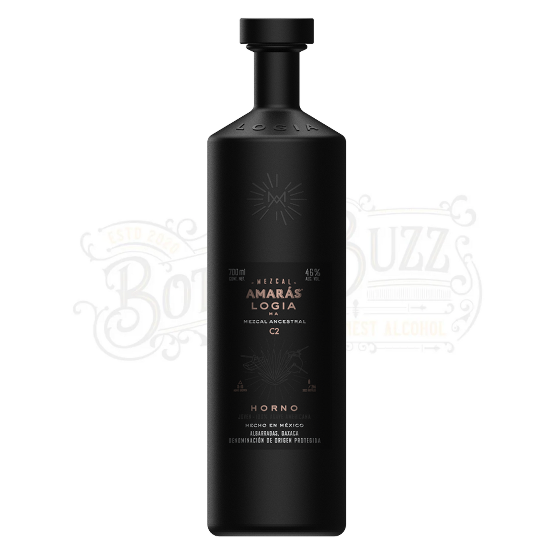 Amaras Mezcal Ancestral Ma Joven Logia C2 Horno 700 ml
