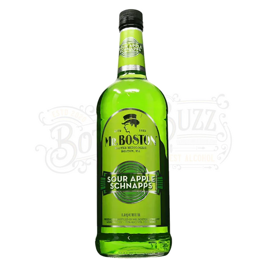 Mr. Boston Sour Apple Schnapps 1 L