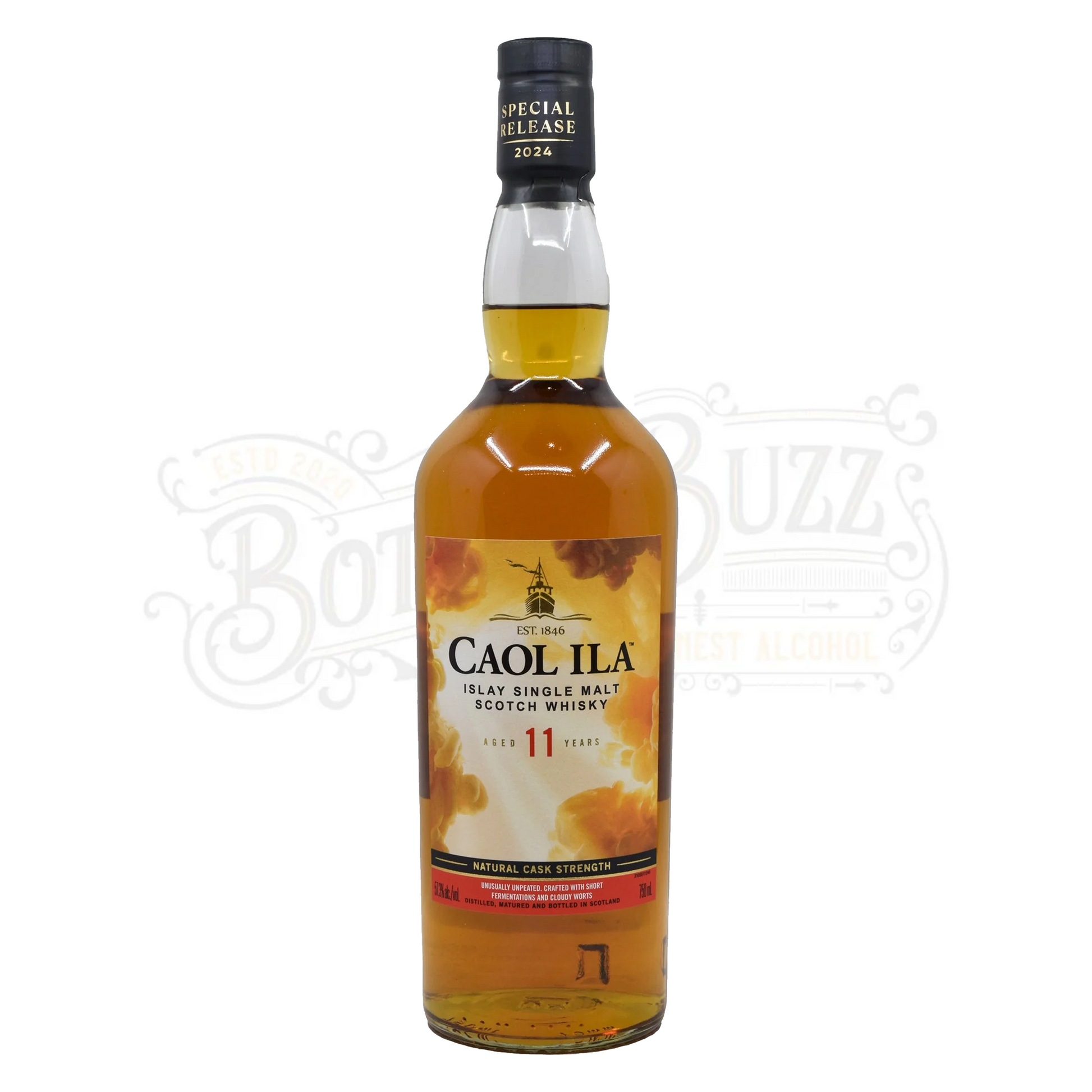 Caol Ila Single Malt Scotch Natural Cask Strength Special Release 11 Yr