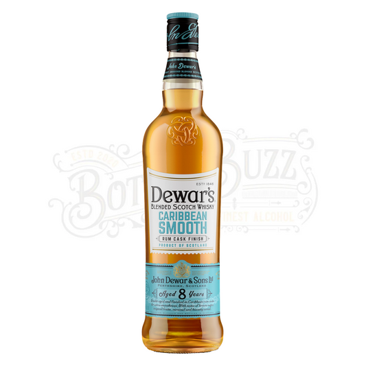Dewar's Blended Scotch Caribbean Smooth Rum Cask Finish 8 Yr