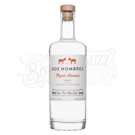 Dos Hombres Mezcal Artesanal Joven Espadin 375 ml