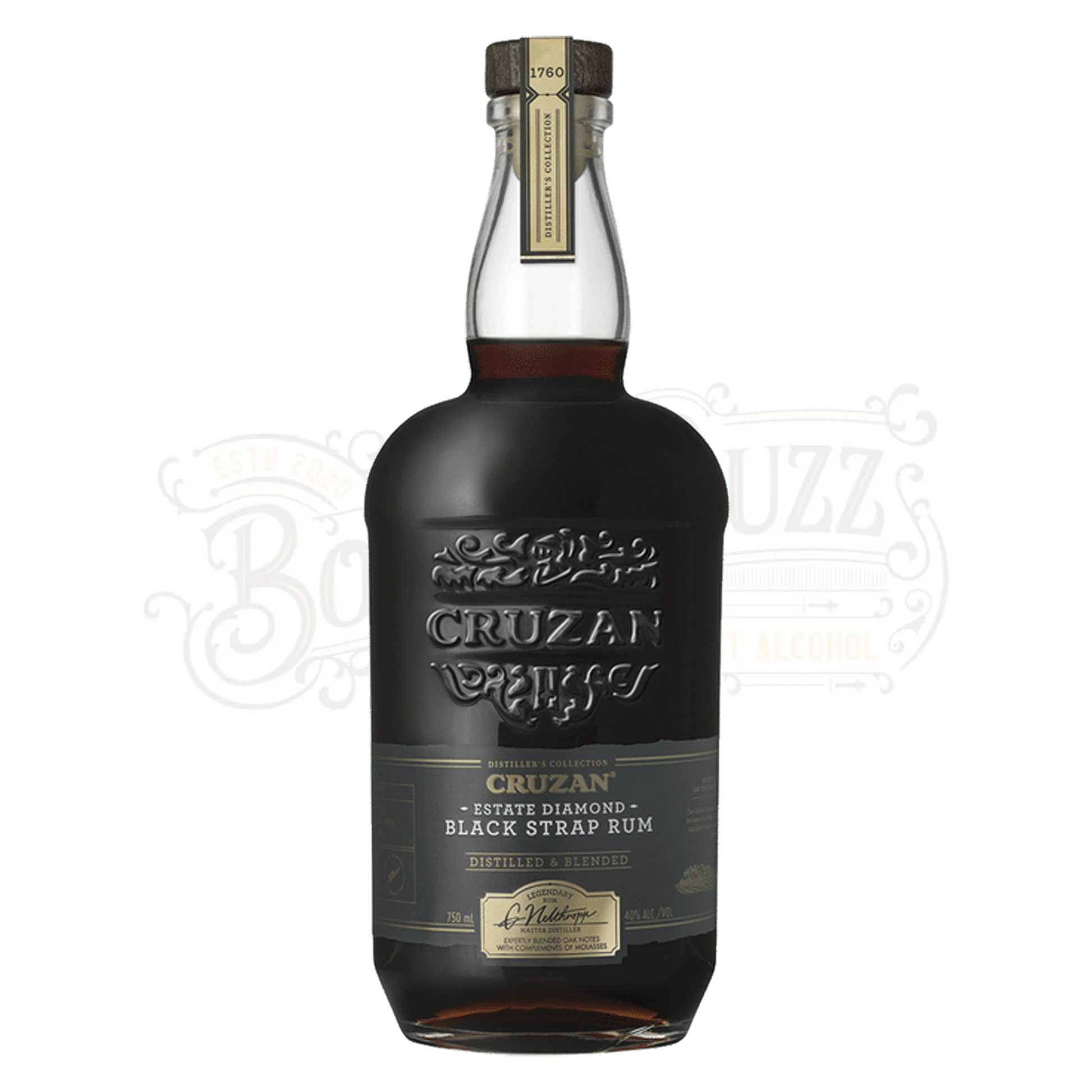 Cruzan Dark Rum Black Strap Estate Diamond