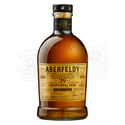Aberfeldy Single Malt Scotch Exceptional Cask Series Single Cask 39 Yr 700 ml