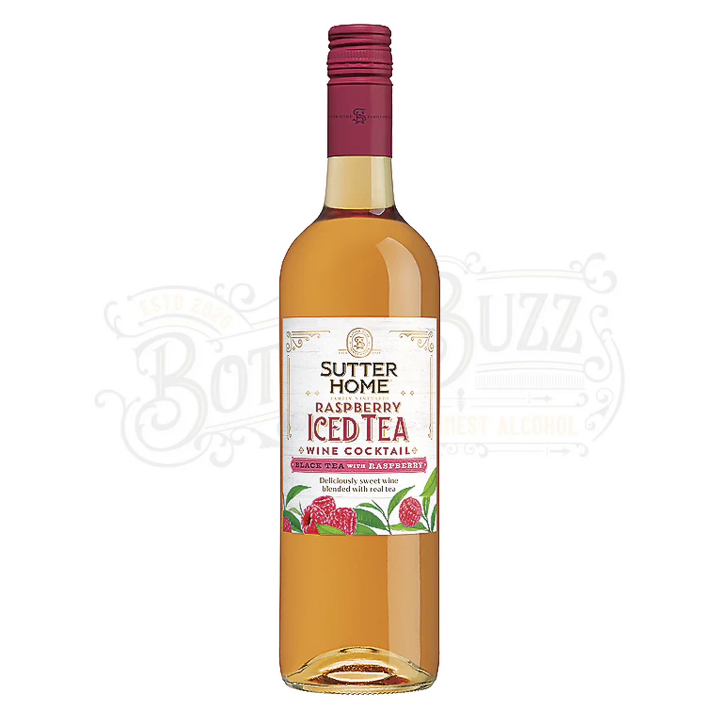 Sutter Home Black Tea With Raspberry Wine Based Cocktail 1.5 L
