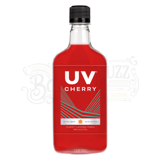 Uv Cherry Flavored Vodka 375 ml