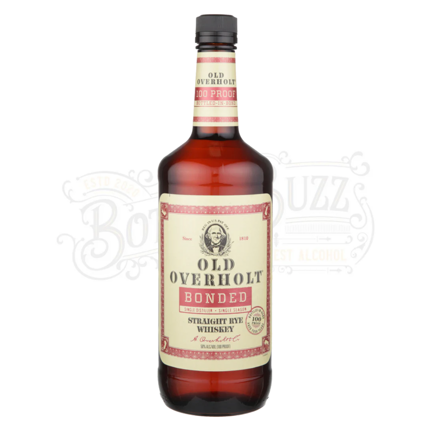 Old Overholt Straight Rye Whiskey Bonded 4 Yr 1 L
