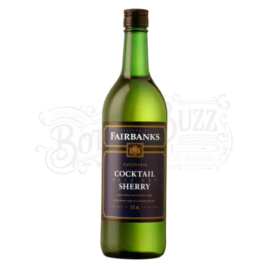 Fairbanks Pale Dry Cocktail Sherry California 1.5 L