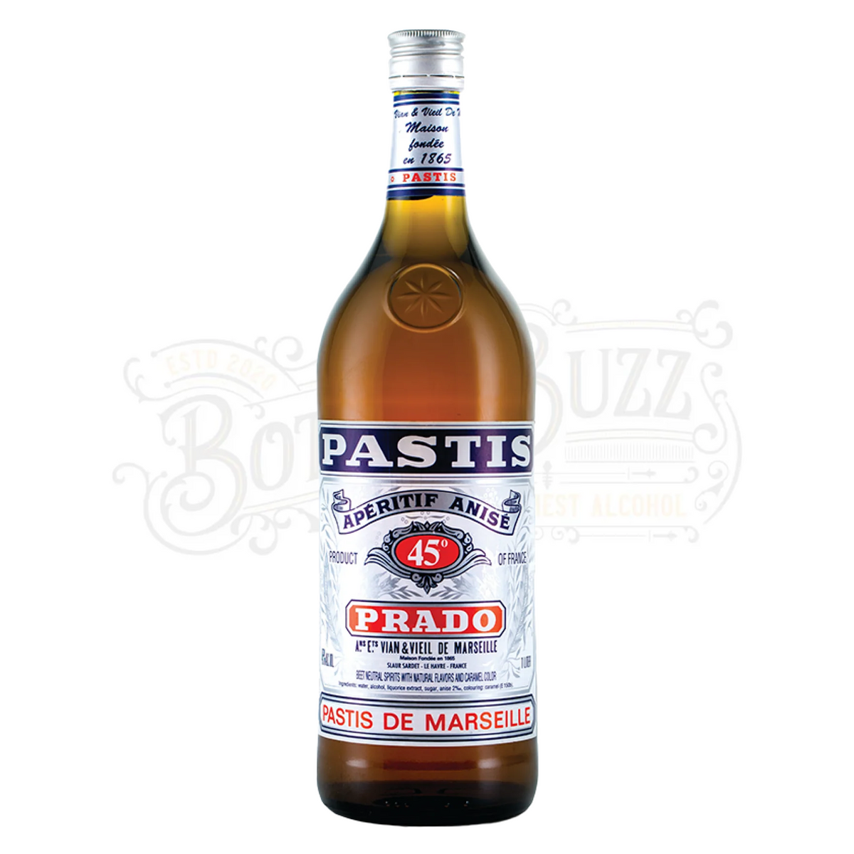 Prado Pastis De Marseilles 1 L