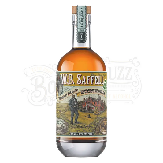 W.B. Saffell Straight Bourbon The Whiskey Barons Collection 375 ml