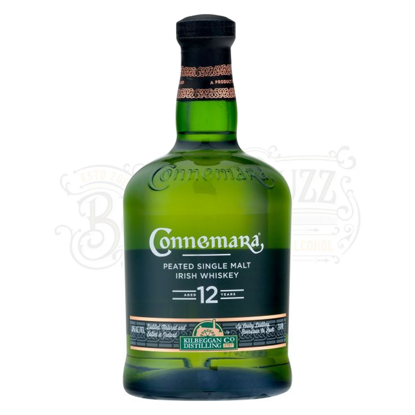 Connemara Single Malt Irish Whiskey Peated 12 Yr