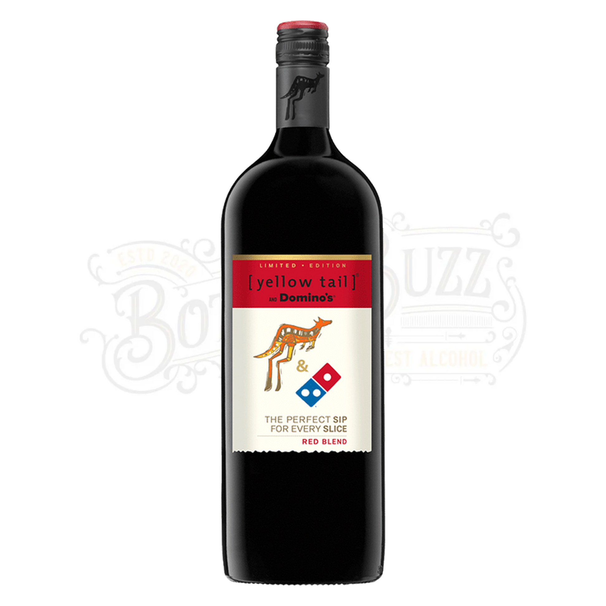 Yellow Tail And Dominos Red Blend Liimited Edition 1.5 L