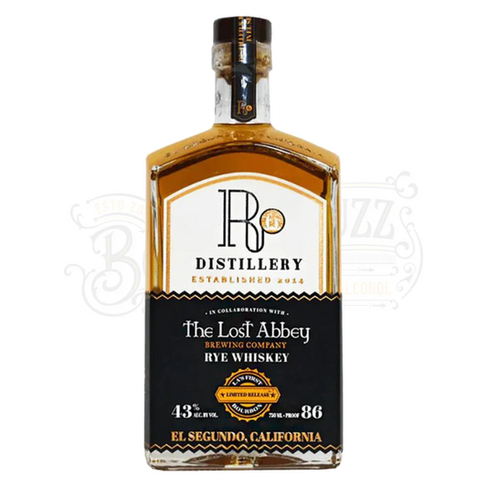R6 Distillery Rye Whiskey The Lost Abbey Limited Release