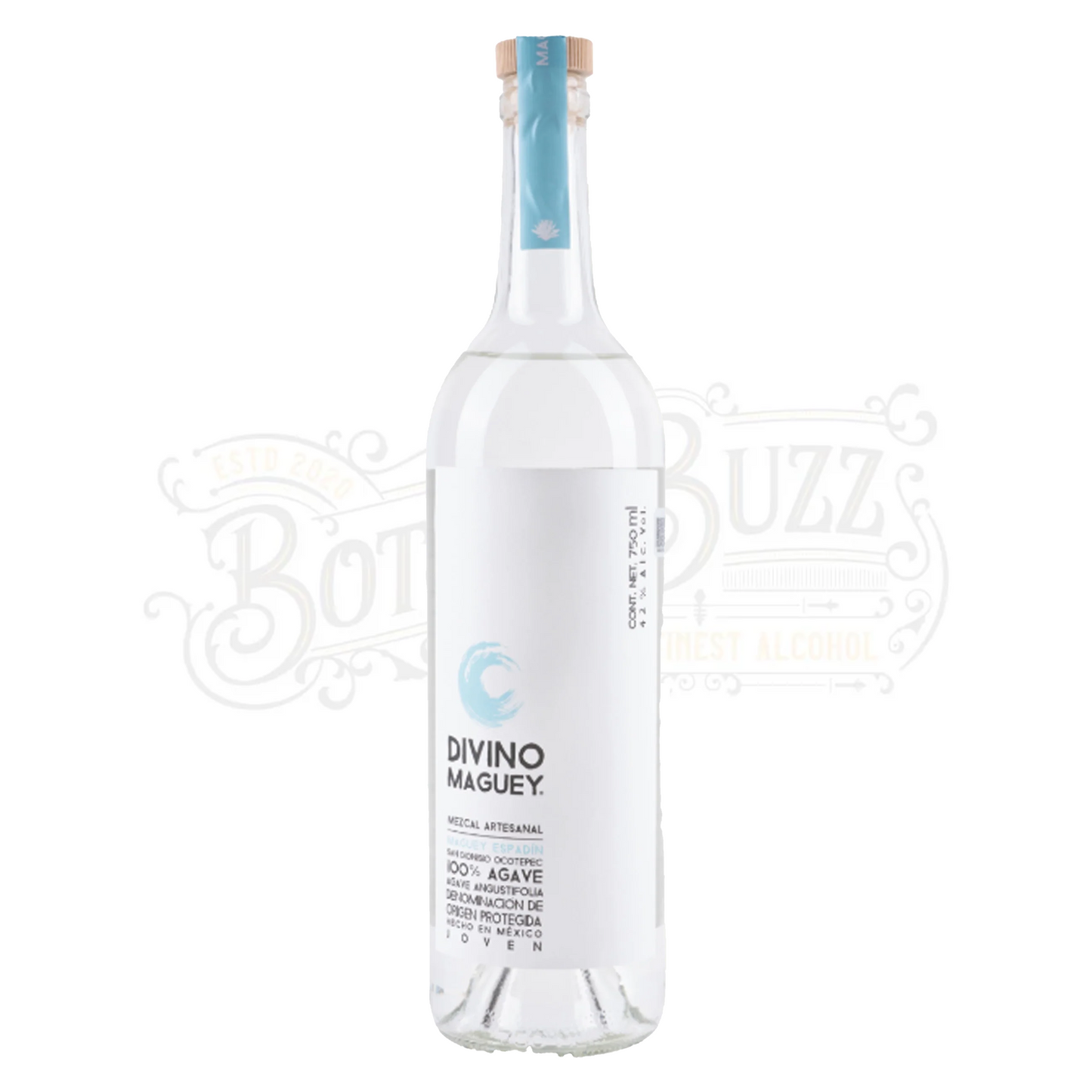 Divino Maguey Mezcal Artesanal Maguey Espadin Joven