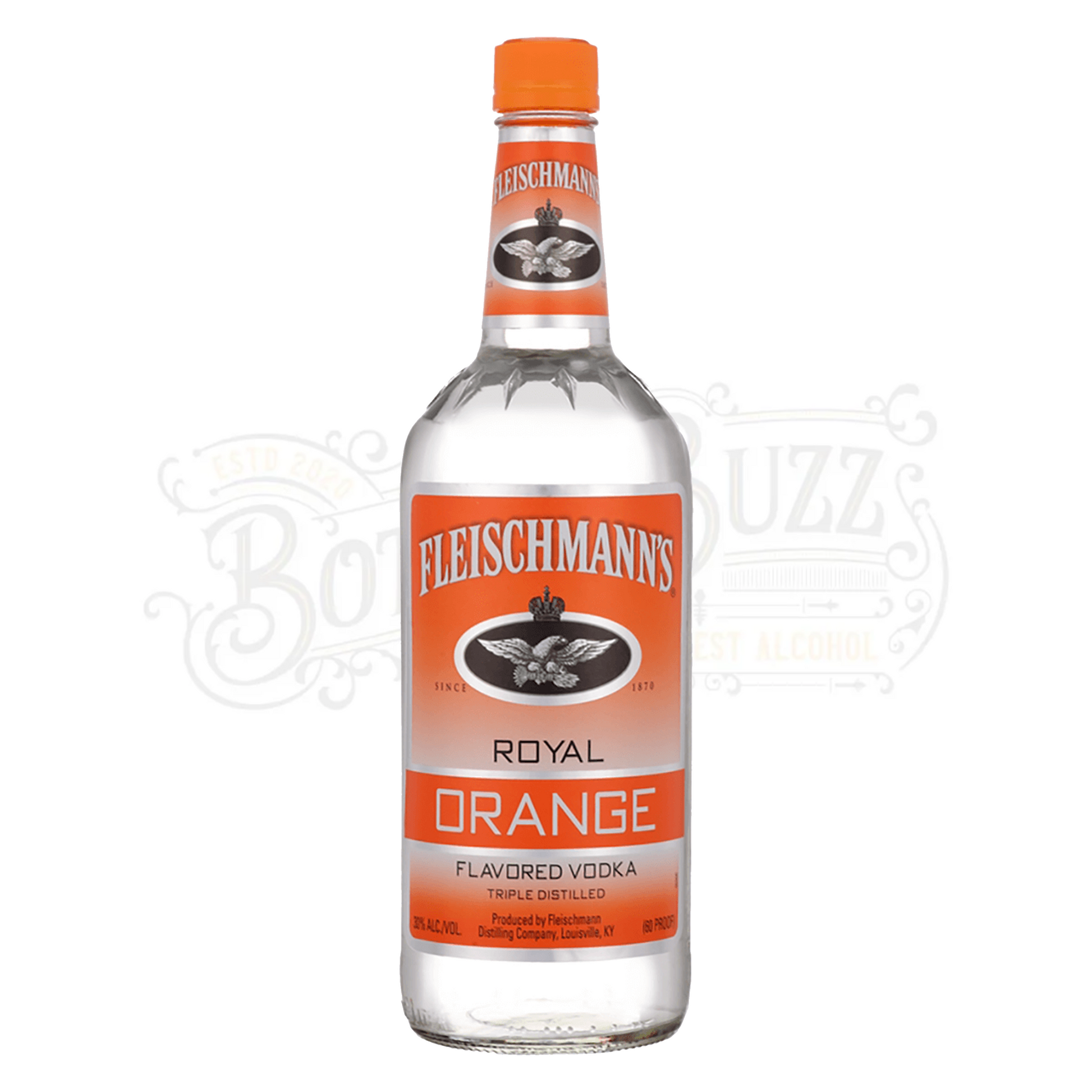 Fleischmann's Orange Flavored Vodka Royal 1 L