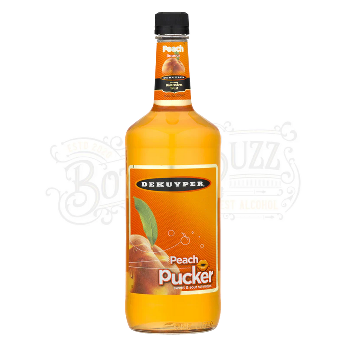 Dekuyper Sour Peach Schnapps Pucker 1 L