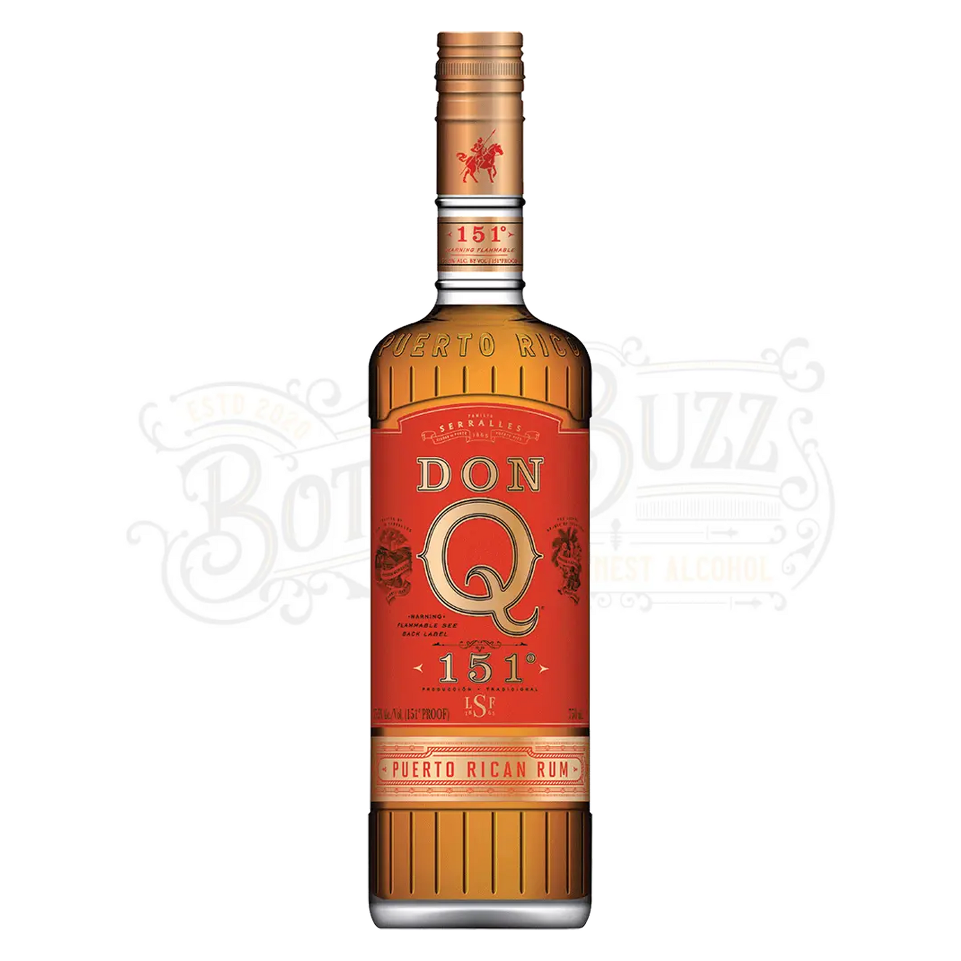 Don Q 151 Proof Rum 1 L
