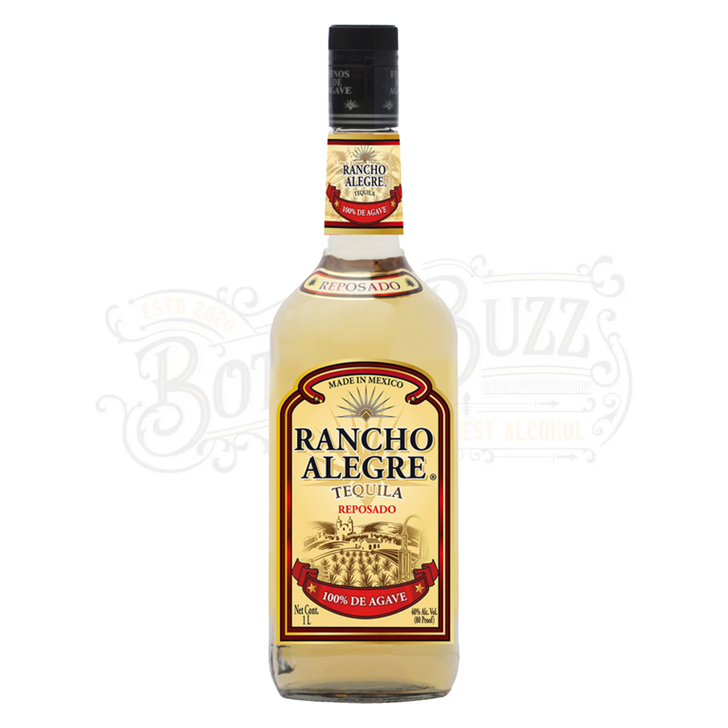 Rancho Alegre Tequila Reposado 1 L