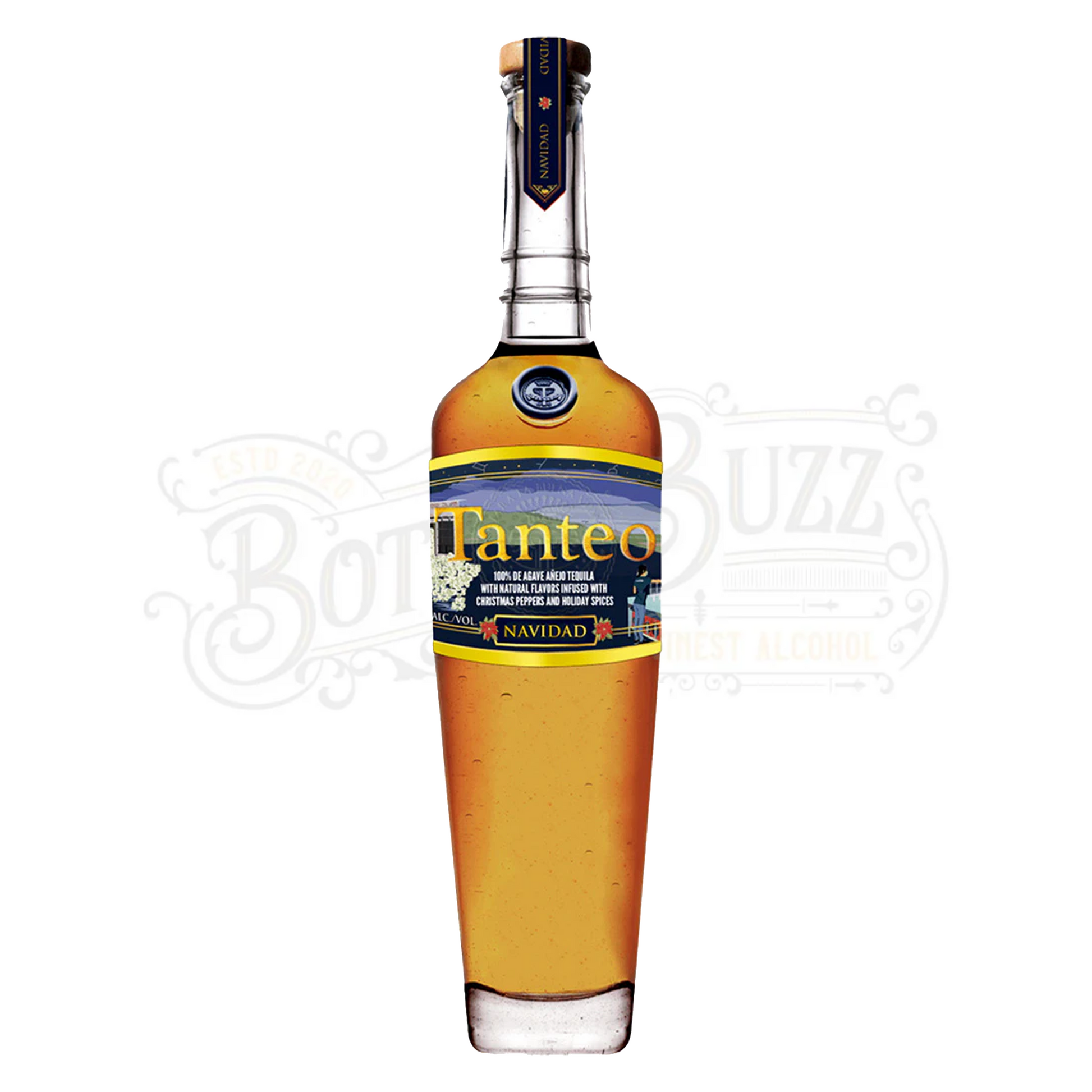 Tanteo Tequila Anejo Navidad