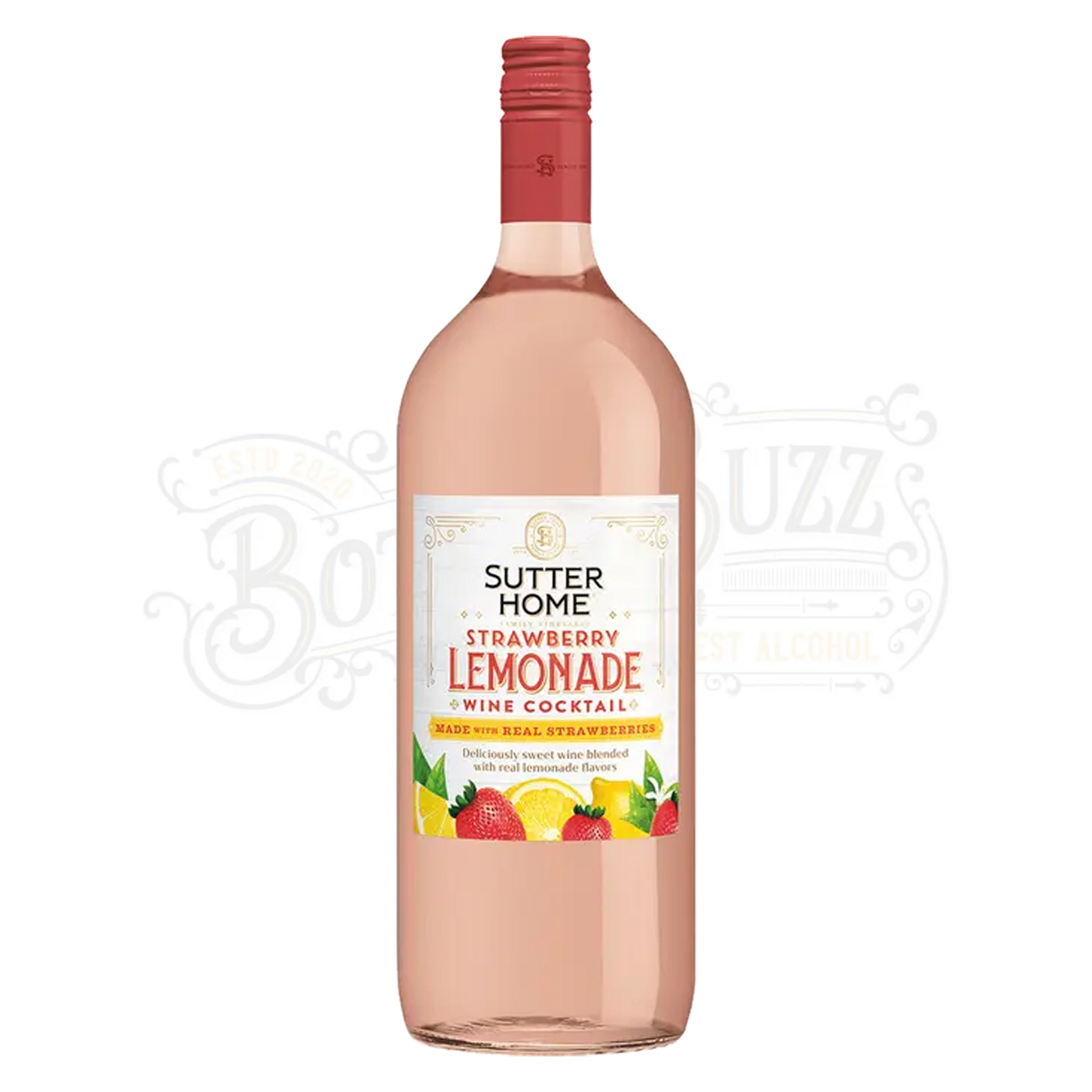 Sutter Home Strawberry Lemonade Wine Cocktail 1.5 L