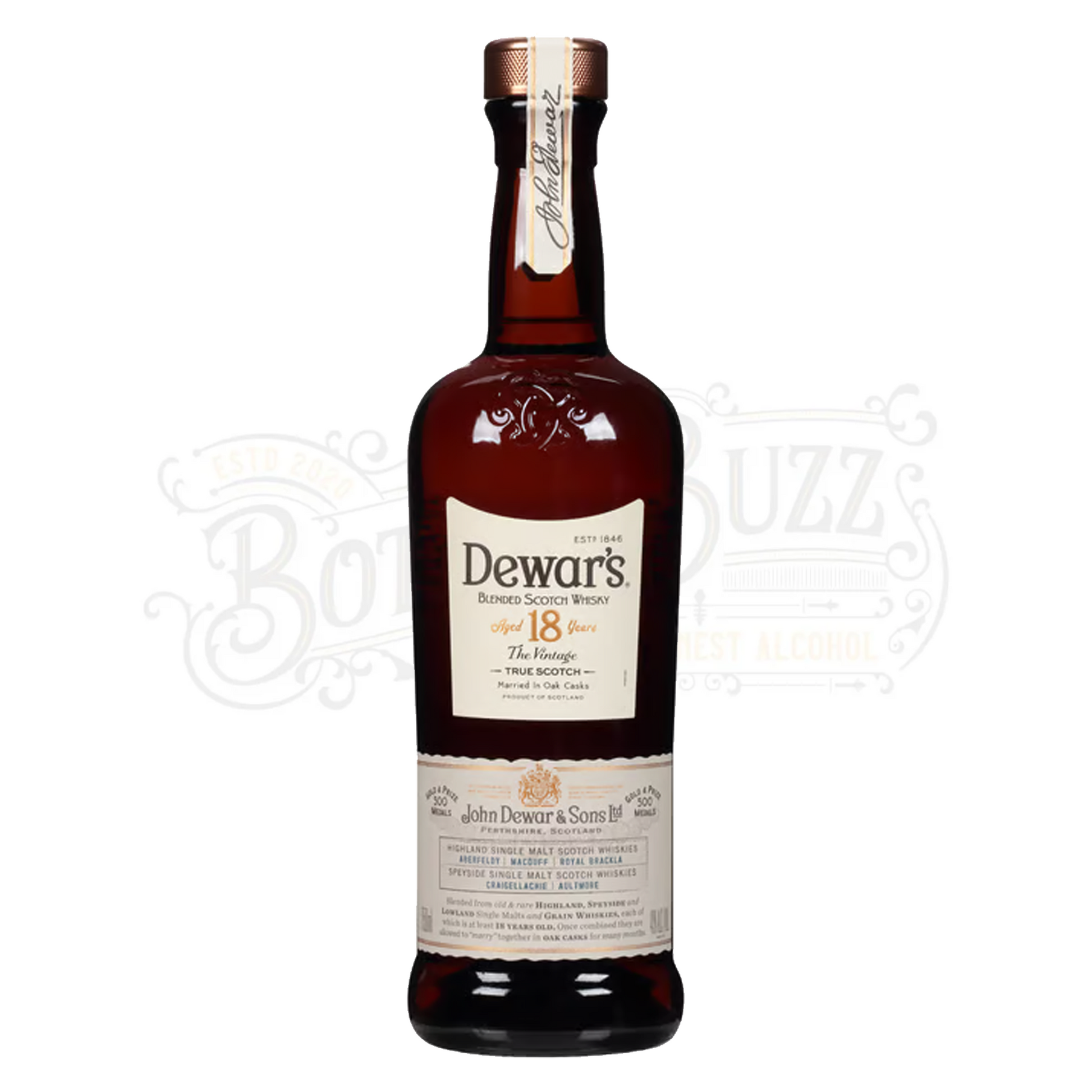 Dewar's Blended Scotch 18 Yr 375 ml