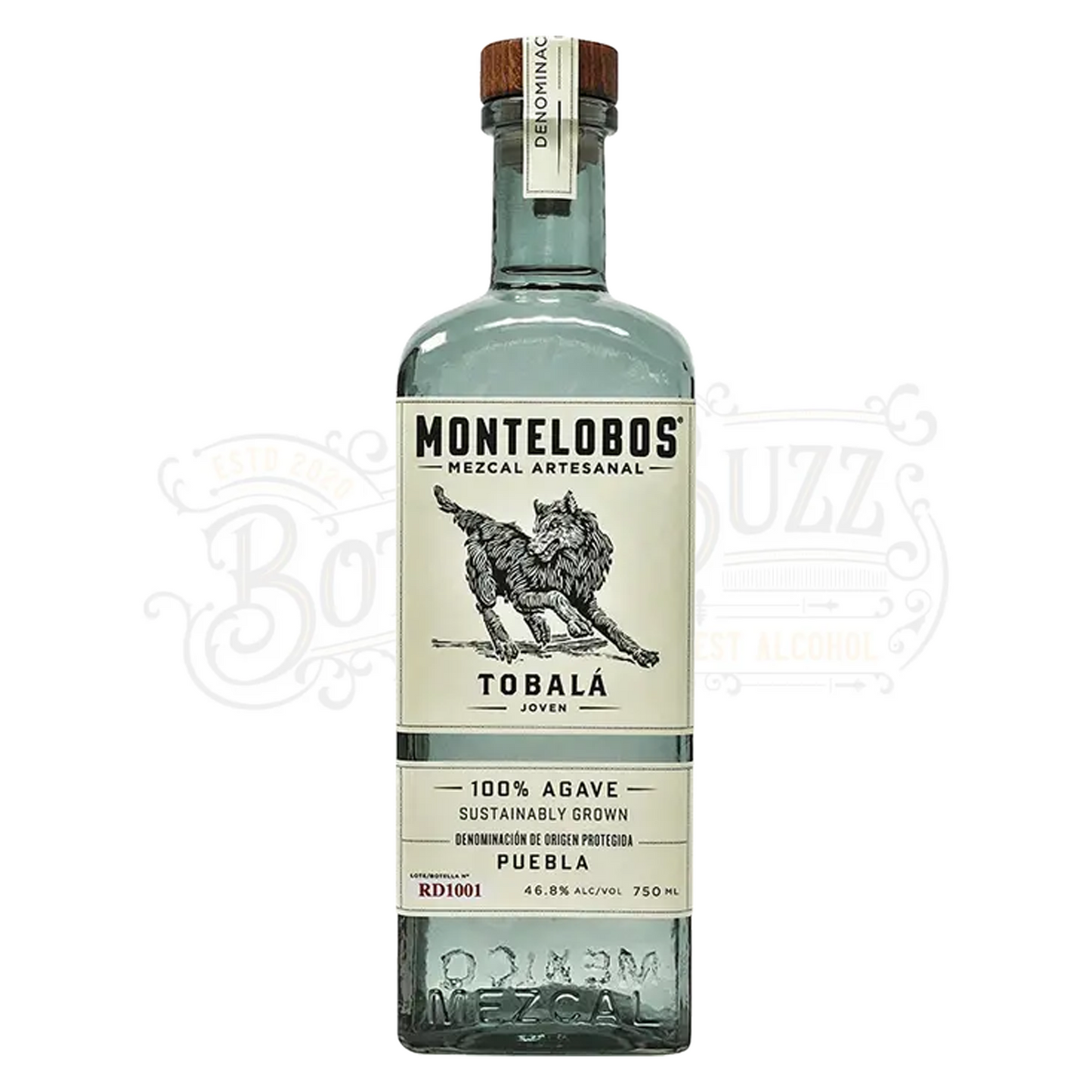 Montelobos Mezcal Artesanal Joven Tobala