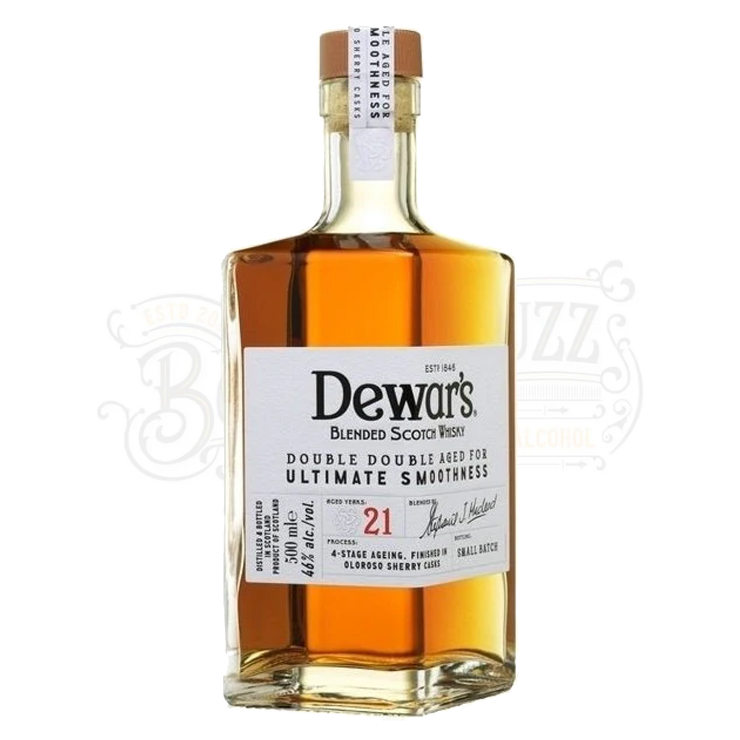 Dewar's Blended Scotch Double Double Aged 21 Yr