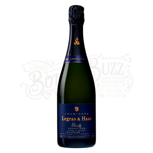 Legras & Haas Champagne Brut Blanc De Blancs Millesime Grand Cru 3 L