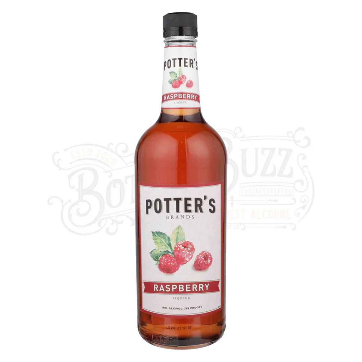 Potter's Raspberry Fruit Liqueur 1 L