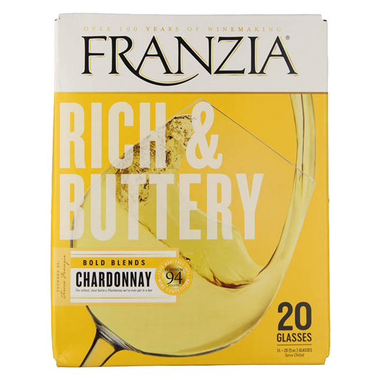 Franzia Chardonnay Bold Blends Rich & Buttery American 3 L