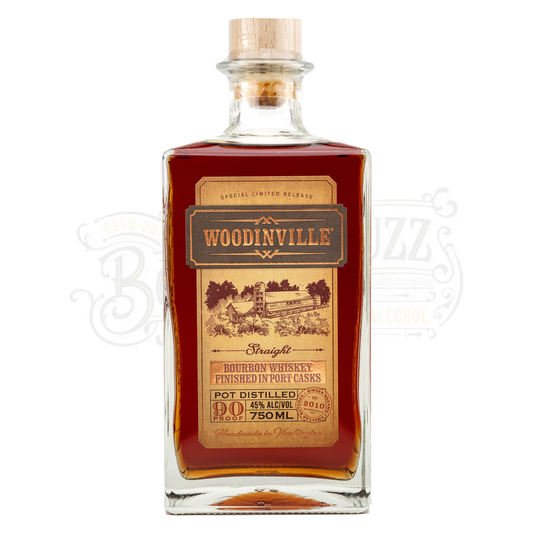 Woodinville Whiskey Co. Straight Bourbon Finished In Port Casks Special Limited Release