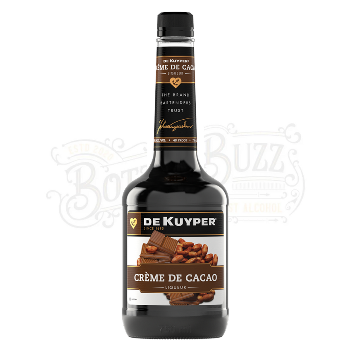 Dekuyper Creme De Cacao Dark 1 L