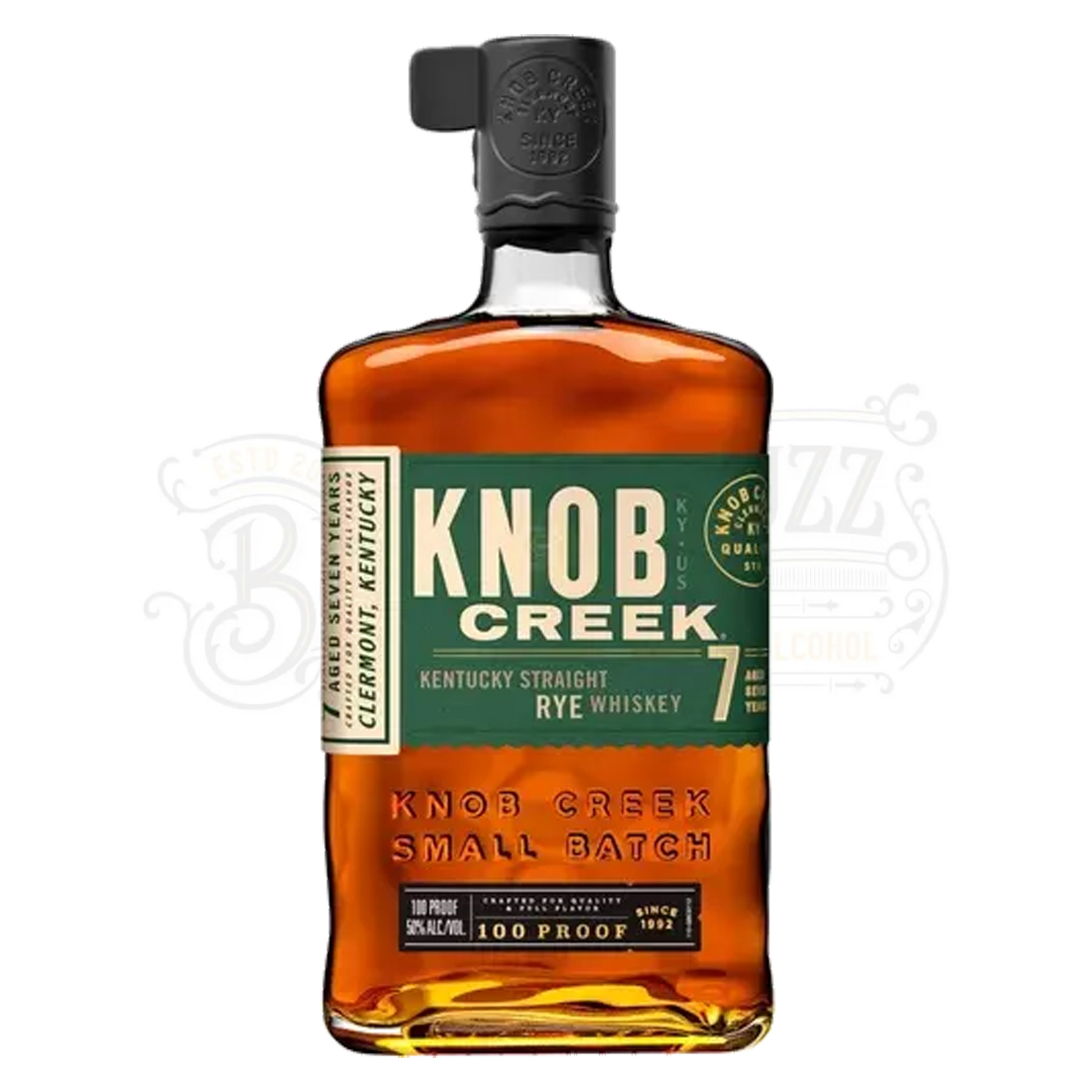 Knob Creek Straight Rye Whiskey Small Batch 7 Yr 1.75 L