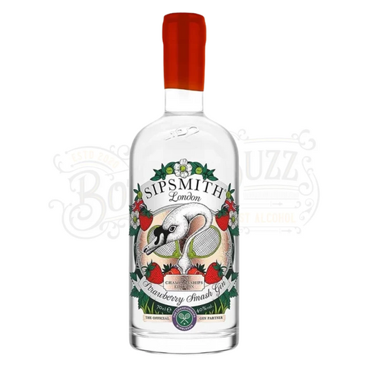 Sipsmith Strawberry Smash Flavored Gin Wimbledon