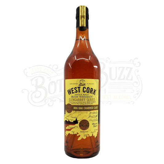 West Cork Single Malt Irish Whiskey Glengarriff Series Bog Oak Charred Cask