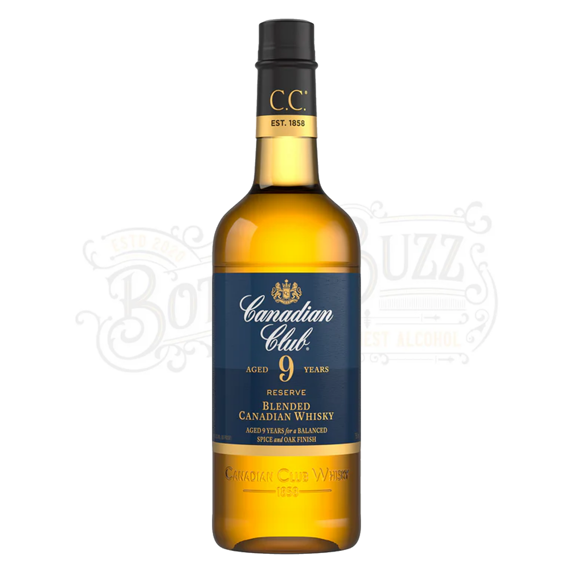 Canadian Club Canadian Whisky Reserve 9 Yr