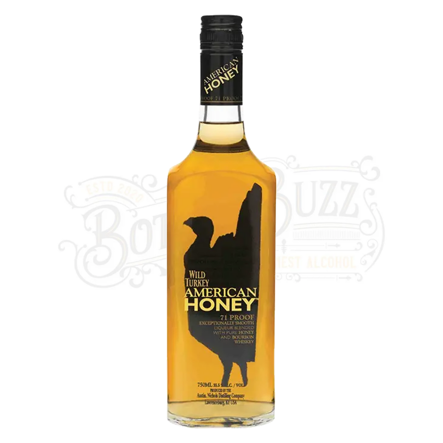 Wild Turkey Honey Whiskey Liqueur American Honey 1.75 L
